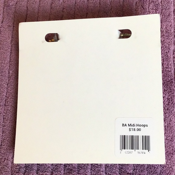 Bryan Anthony’s Charm Collection midi hoops earrings - Picture 3 of 7